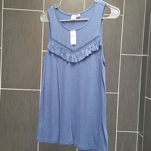 Gap blue tank top